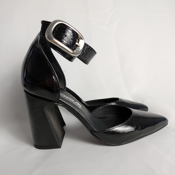 L'INTERVALLE Heel Pointed Toe Women Shoes Sandals Size 36 = 5.5-6 US Leather - Picture 6 of 10